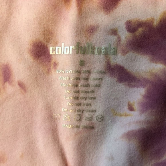 Colorfulkoala High Rise Tie Dye Leggings NWOT - Picture 8 of 12